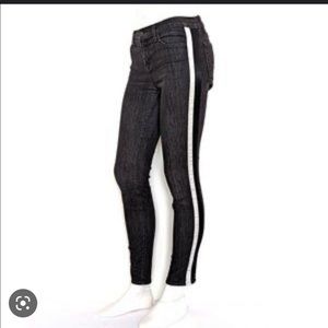 Hudson Jeans Racing Stripe Skinny Jeans